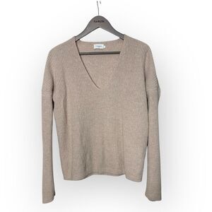 THE RESET R LABEL The Very V Wool/Cashmere Sweater Size Medium